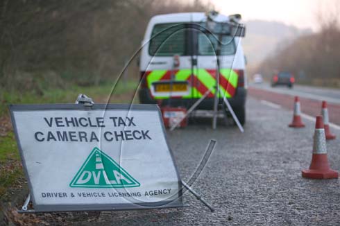 dvla tax camera